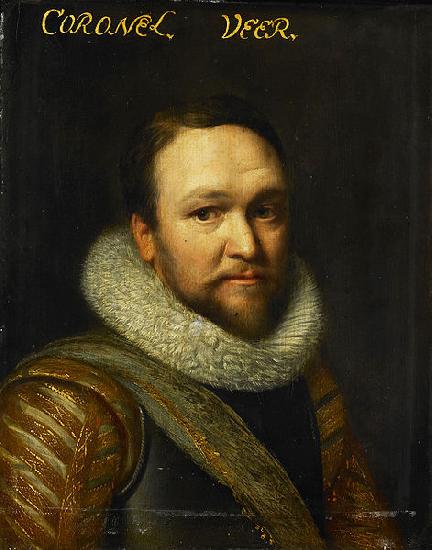 Michiel Jansz. van Mierevelt Portrait of Sir Horace Vere oil painting image